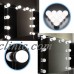 Vanity LED Mirror Light Kit for Makeup Hollywood Mirror with Light 10 Bulbs   253447651924